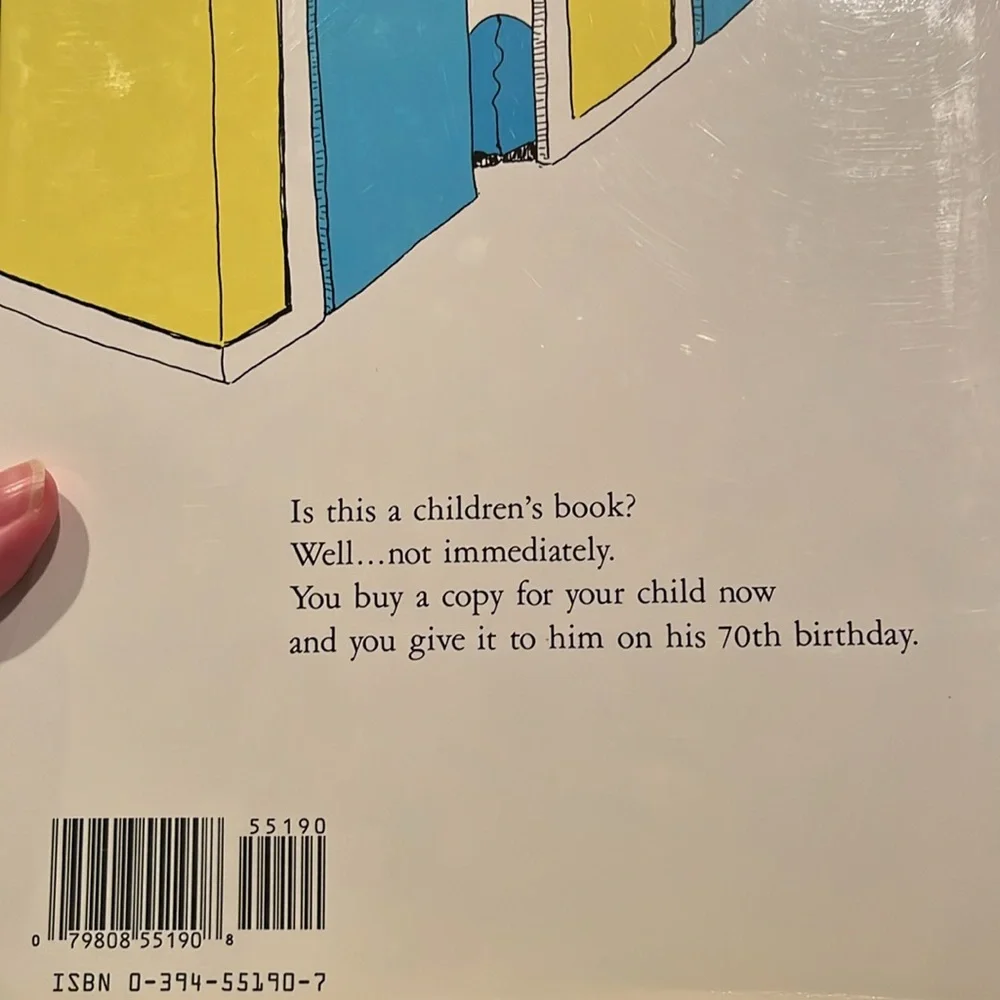 Dr. Seuss You’re Only Old Once hard cover book with dust jacket 1986